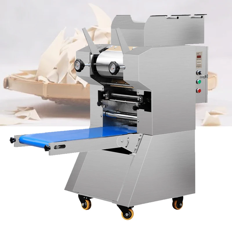 Stainless Steel Noodle Machine Electric Noodle Pressing Machine Household Commercial Automatic Dumpling Wrapper Machine