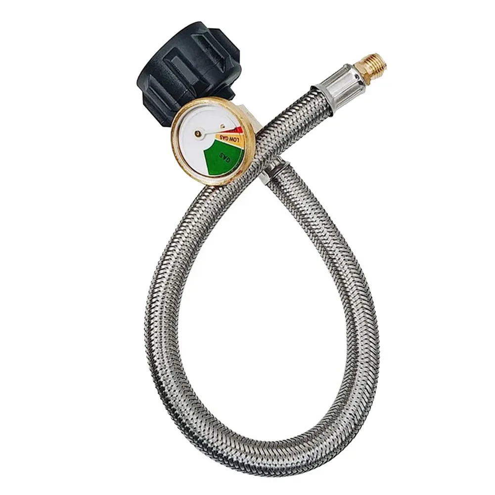 For Camping Equipment Camping Propane Hose Braided Propane Hose Outdoor Cooking Compatible With Most Propane Tanks