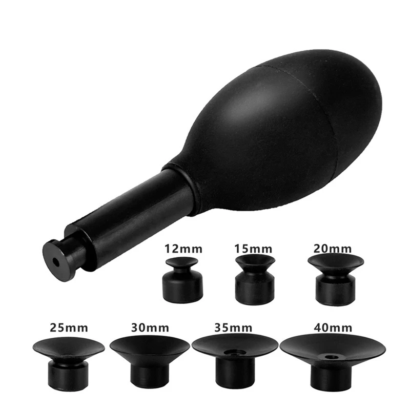 8-In-1 Camera Lens Puller Extended Anti-Static Vacuum Suction Pen With 7 Interchangeable Suction Cups For Lens Repair Durable