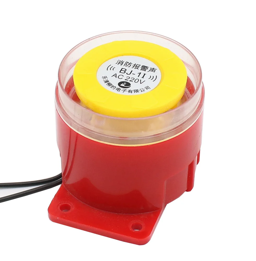 BJ-1K high decibel alarm industrial 12V 220V siren sound rescue sound fire sound integrated buzzer