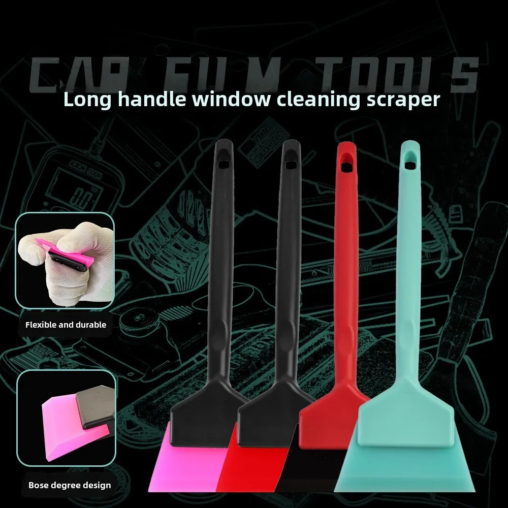 ALIWRAP Small Handle Rubber Squeegee PPF Scraper Corner Windshield Glass Water Remove Wiper Window Tinting Car Cleaning Tool