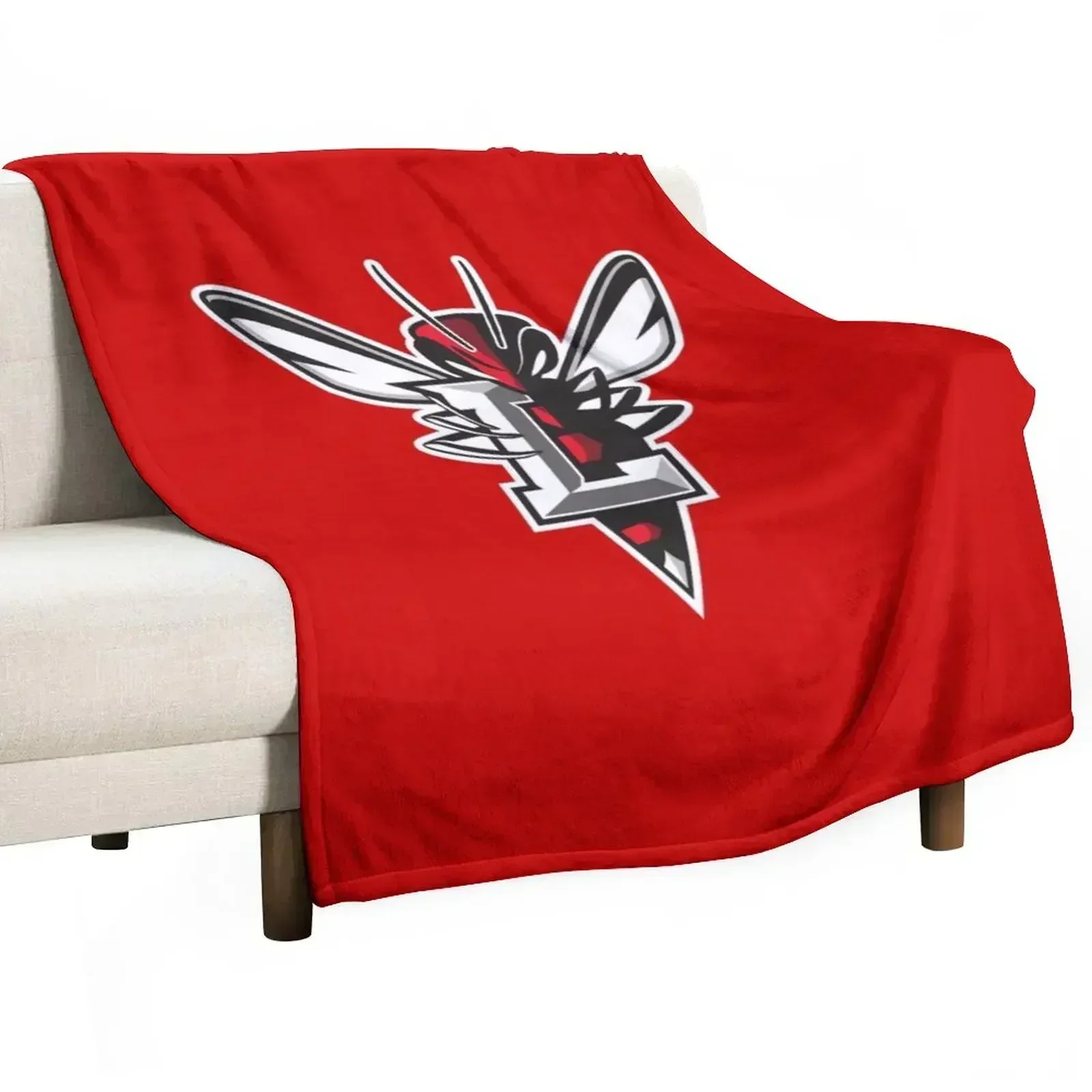 Hornets Lynchburg Throw Blanket Shaggy warm for winter Blankets