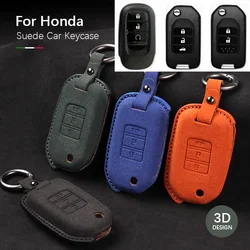 For Honda Car Key Cover Case Shell Holder For Honda CRV CR-V Fit Civic HR-V HRV City Odyssey XR-V Accord Stepwgn