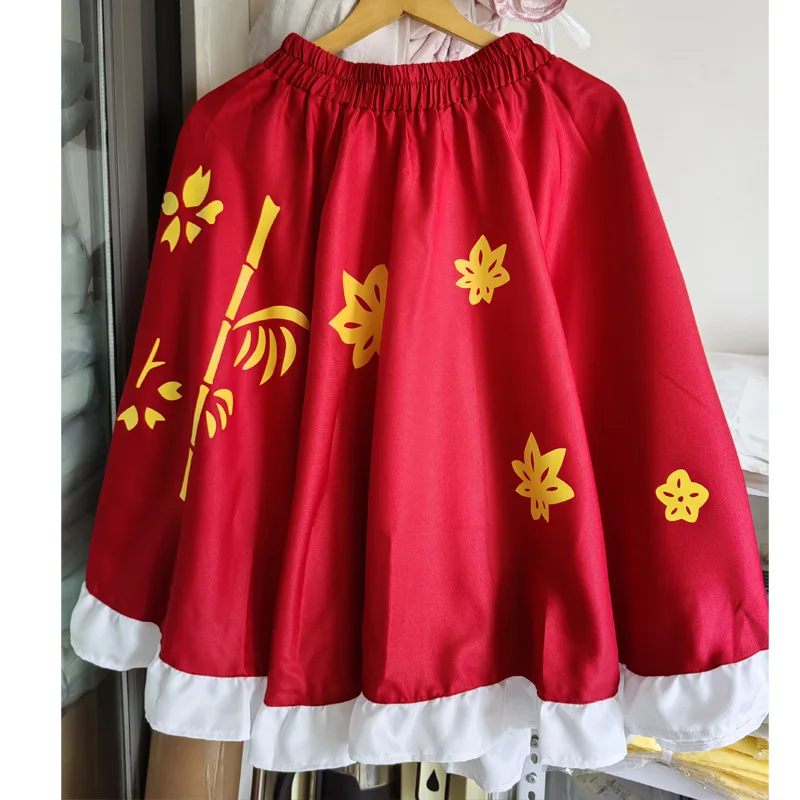 Anime Touhou Houraisan Kaguya Costume Cosplay su misura