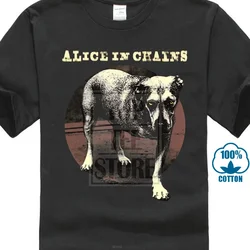 Camiseta con logotipo de perro Alice In Chains, nueva Camiseta con estampado de lugares