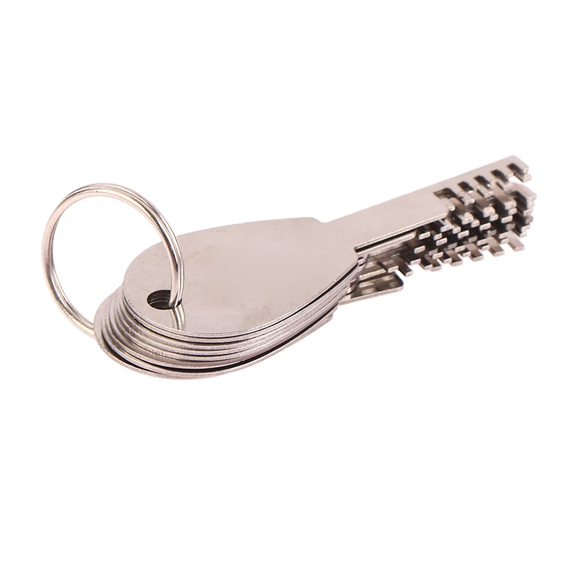 Imagem -02 - Huk-stainless Steel Comb Lock 9in Conjunto Completo Repair Tool Método Bypass