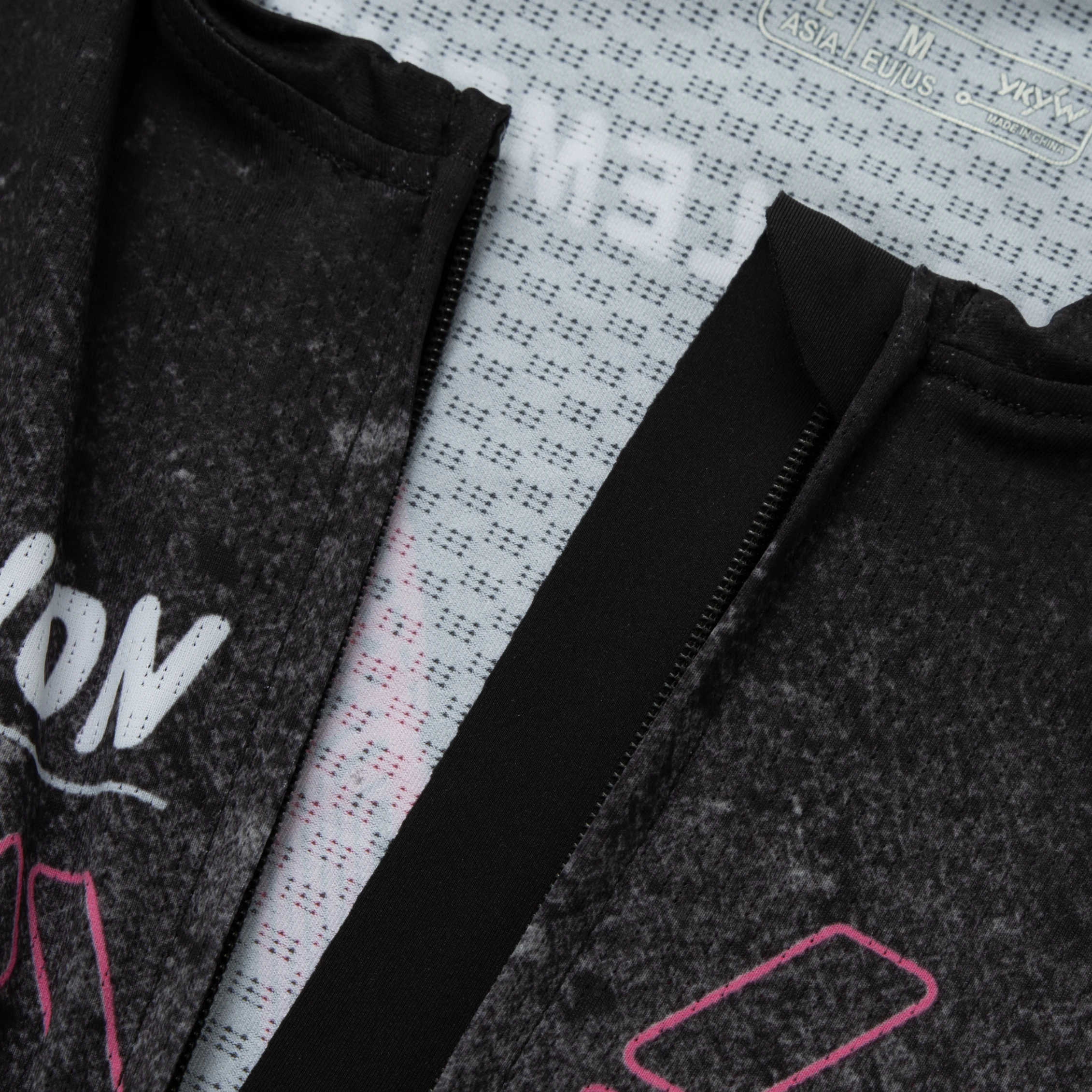 YKYWBIKE Herren 2026 Sommer Kurzarm-Radtrikot Pro Leichtgewichtig Atmungsaktiv Schnelltrocknend Hochelastisch Rennrad MTB Oberteil – Detail 30