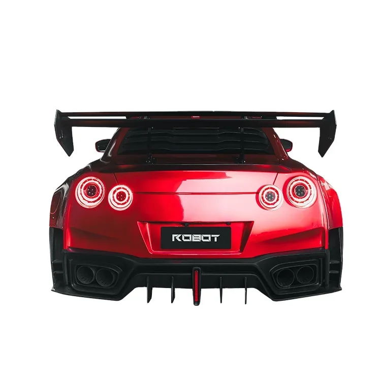 Good fitment wide Body kit  bodykit front bumper rear bumper side skirts fit for GTR R35 facelift car bumper custom