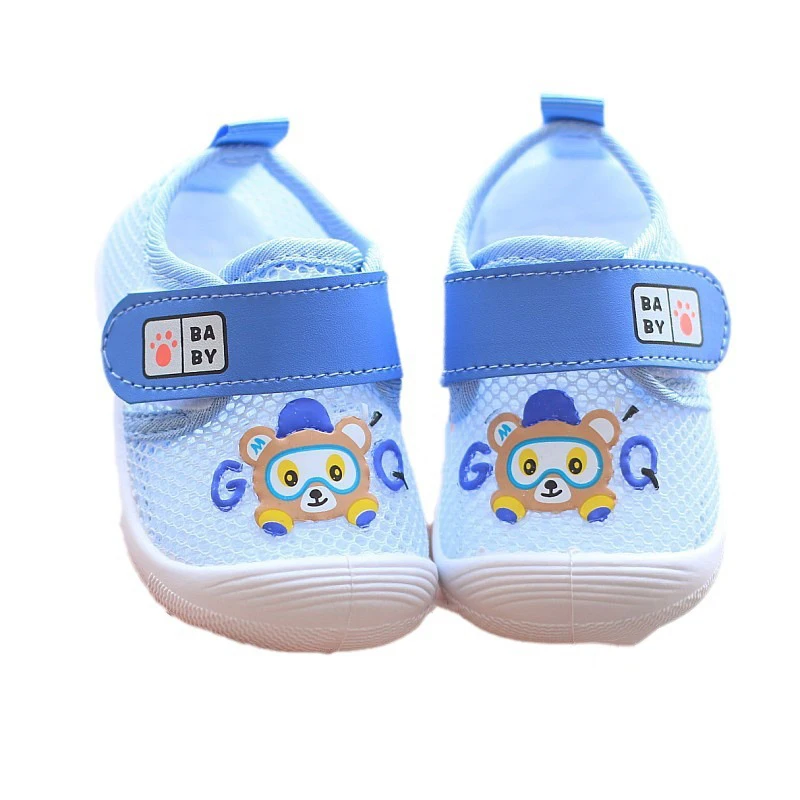 2024 Summer Baby Girl Boy Shoes First Walkers Breathable mesh shoes Soft Newborn Baby Shoes Cute Infant Toddler for Girls Boys