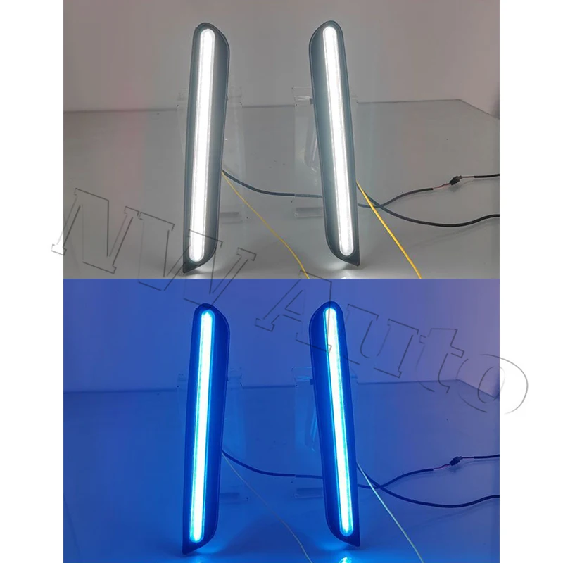 

For Leapmotor C10 C16 2024 2025 Front Fog Lamp LED Flowing Turn Signal Daytime Running Light Modification Accessories