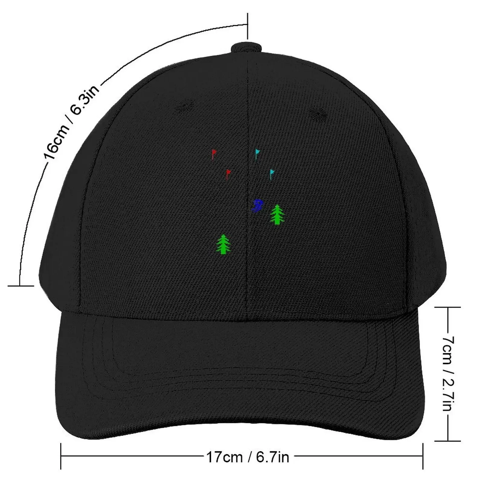 Horace goes Skiing - Level Baseball Cap Rave Trucker Hat Bobble Hat Beach Outing Elegant Women's Hats Men's