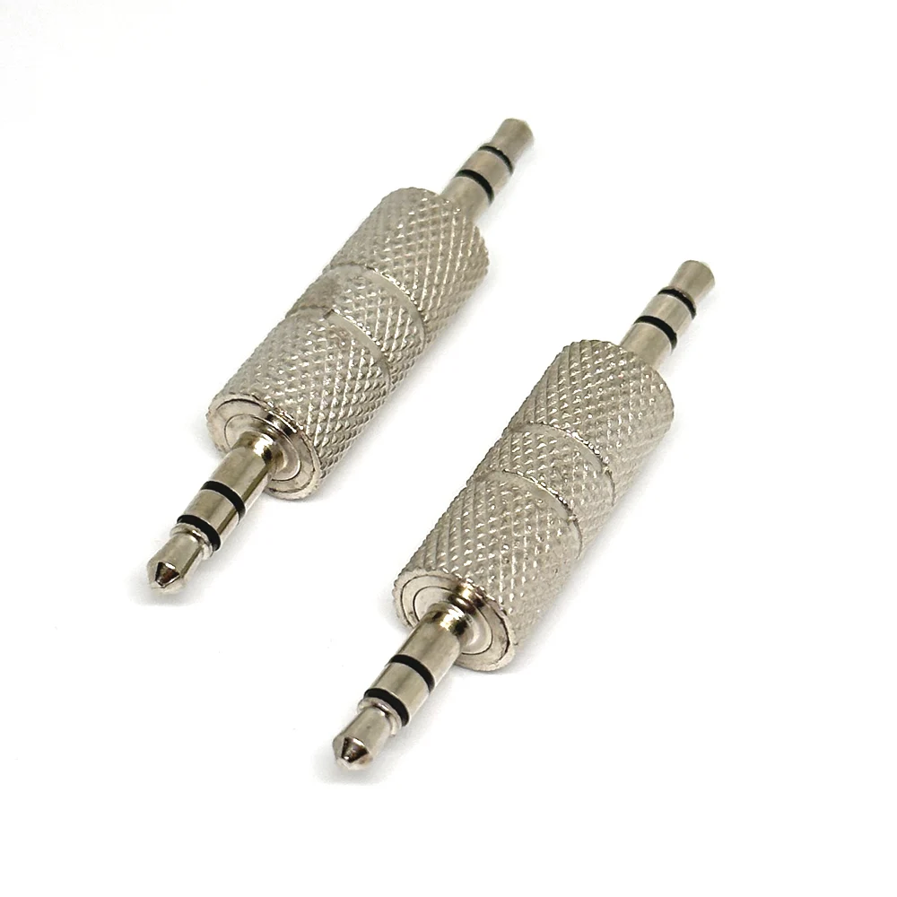 3.5mm male to Male 3.5mm / 3.5 mm male to male 3.5 mm Adapter Converter Stereo Audio Headphone Jack High Quality