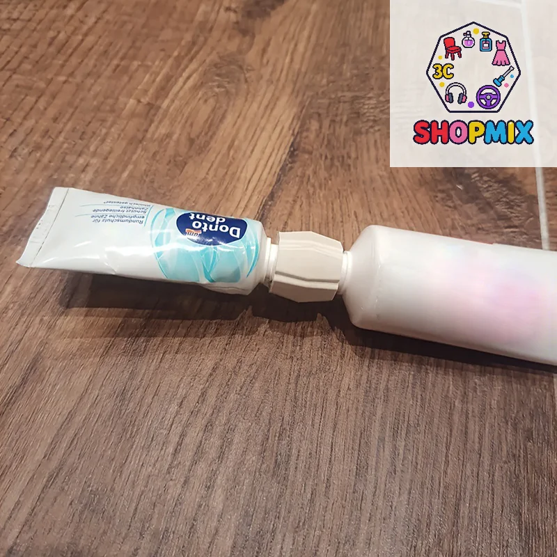 1/3/5pcs Summer Travel, Picnic Toothpaste Refill Adapter, Toothbrush Tube Converter, Practical Bathroom Accessories