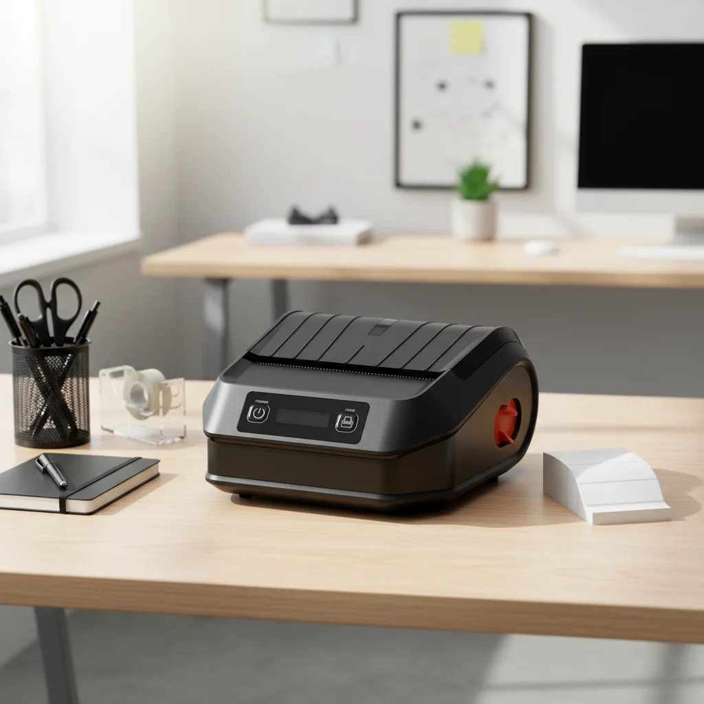 ATV&UTVHSPOS 80mm Thermal Label Printer for 203dpi 1-Year Warranty Desktop Design for Logistics Barcode Identification Stock