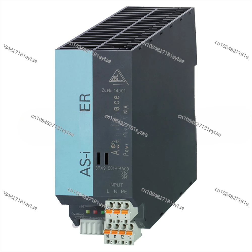 

3RX9501-0BA00 AS-i Power Supply Module Fieldbus, decentr. periphery 30 V DC, 3 A 120 V/230 V AC 3RX95010BA00