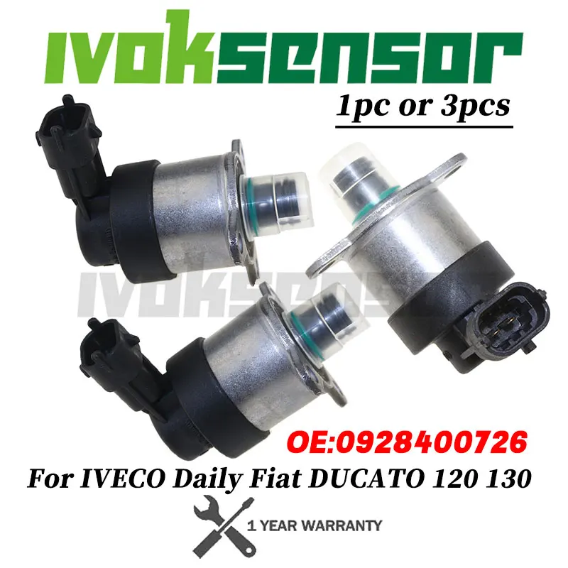 1/3pcs High Pressure Fuel Pump Regulator Metering Control Solenoid SCV Valve For HOVER JMC Great Wall Fiat Peugeot 0928400728