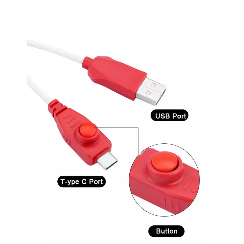 OSS W232 Phone Repair Tool Deep Flash 9008 EDL Brush Cable For Redmi Xiaomi Open Port Type C Adapter Engineer Data Line