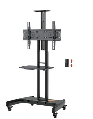 

Touch all-in-one machine, mobile cart, conference display stand, adjustable floor standing TV stand