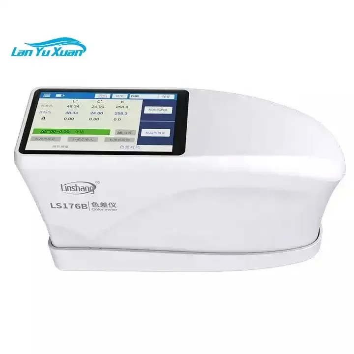 LS176B Colorimeter Colour Spectrophotometer with Pantone NCS RAL Color Cards Spectral Reflectance Curve