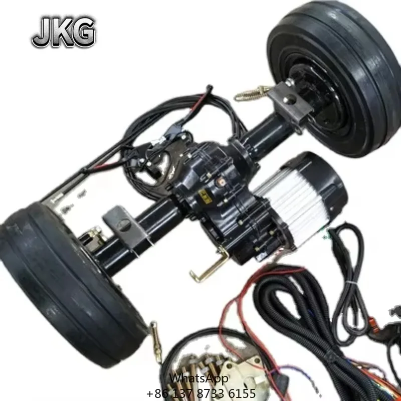 

Rear Motor Axle Warehouse Storage Metal Push Trolley Stainless Steel Wheel Cleaning Car Hand Cart