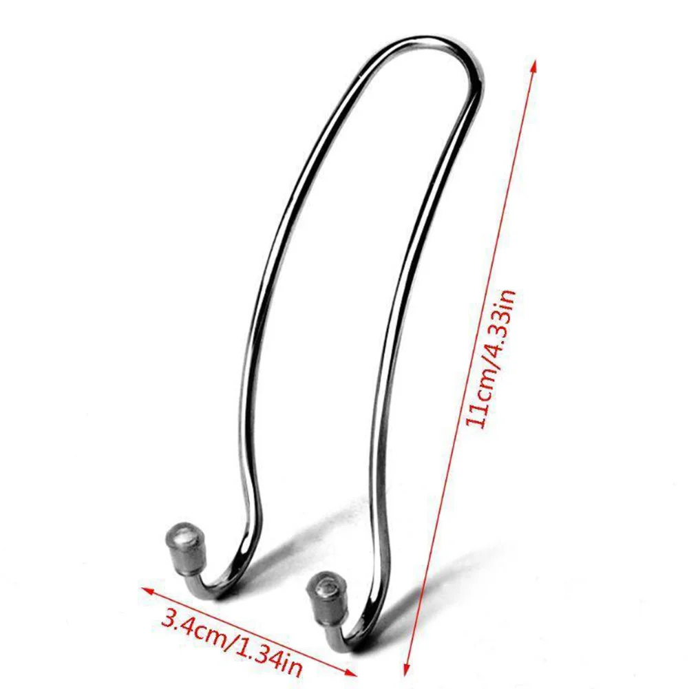 High Performance High Quality Hot Sale Brand New Car Seat Hook Headrest Hanger Silver Stainless Steel For Bag Coat