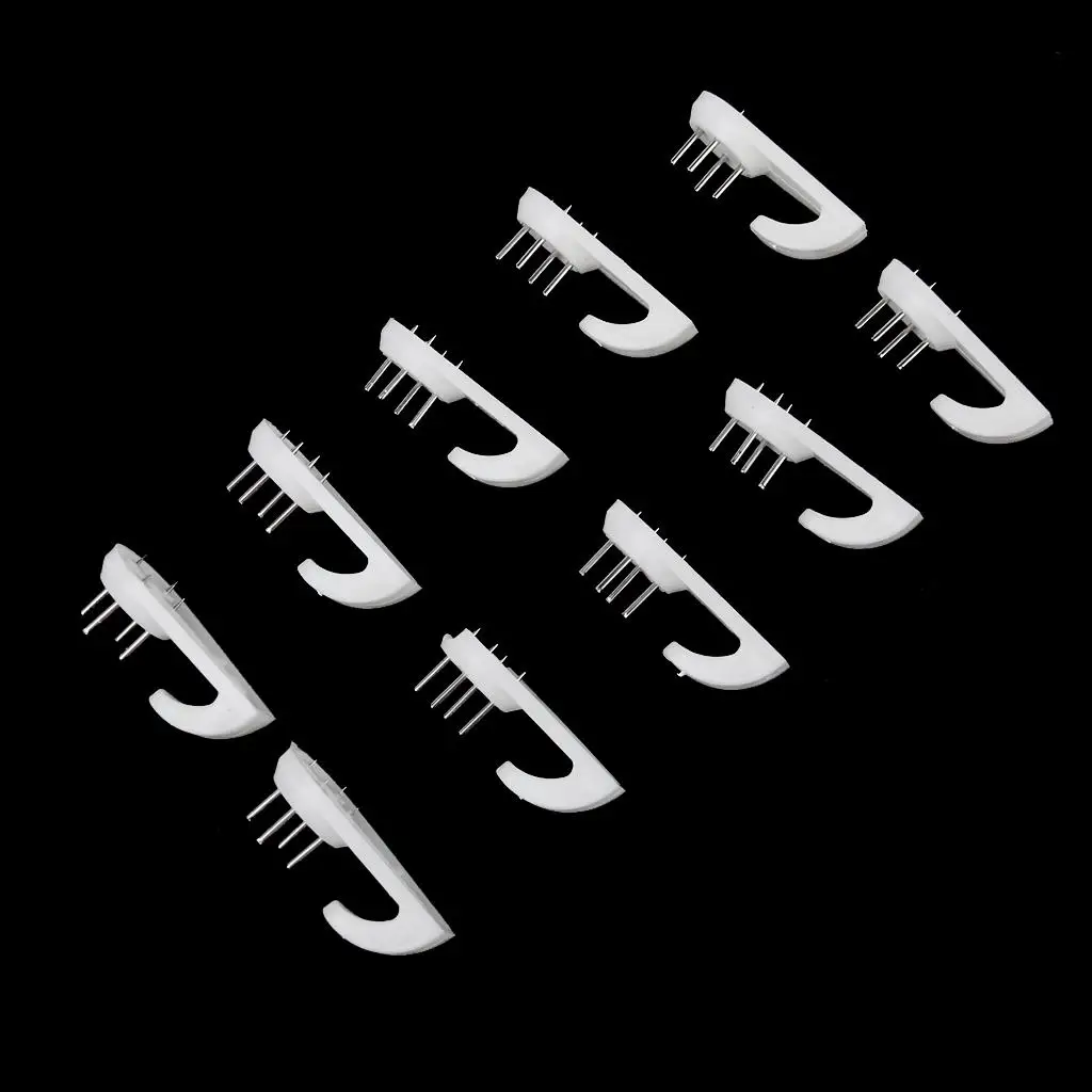 Invisible Wall Hooks Hard Plastic No Damage Photo Frame Hanger for Frames Wall Pictures and Decor