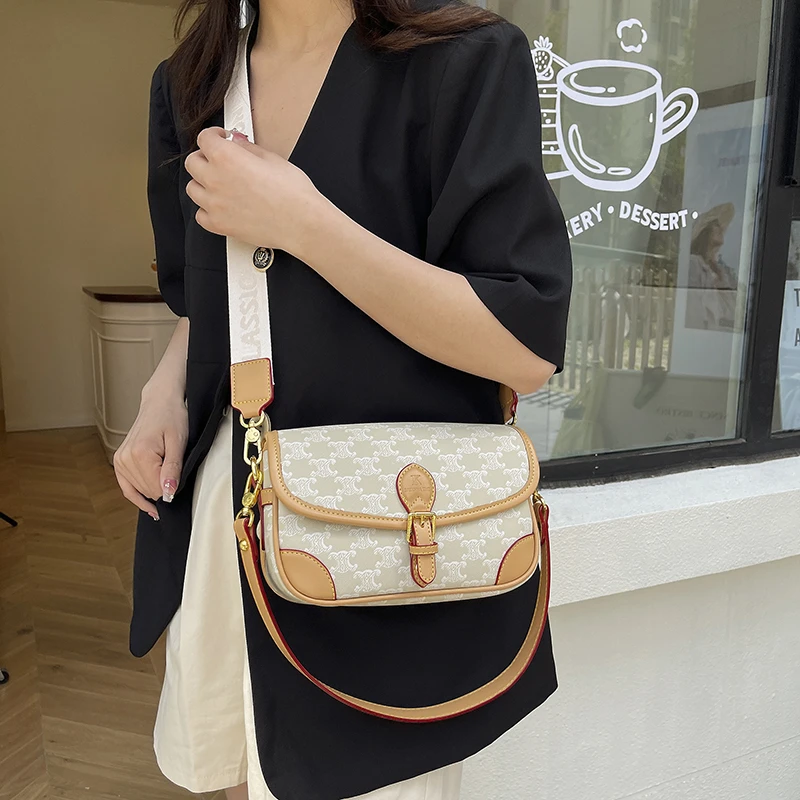

Chic Shoulder Bag for Ladies High-Quality Leather Luxury Brand Design Famous Designer Inspired Everyday Essential