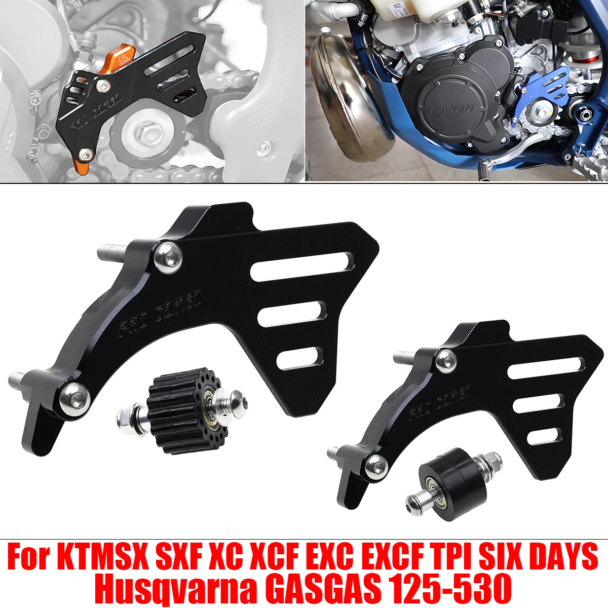 Off Road Motorcycle Front Chain Guard Sprocket Case Saver Protective Cover For KTM EXC EXCF SX XC XCW Husqvarna TC TE TX FE FX