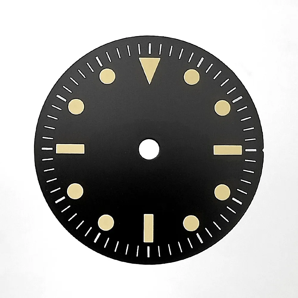 28.5 مللي متر الرجعية مؤشر الاتصال الهاتفي مزيج المنتج C3 ضوء الليل صالح NH35 ساعة يد تعمل بالحركة أجزاء الملحقات #2