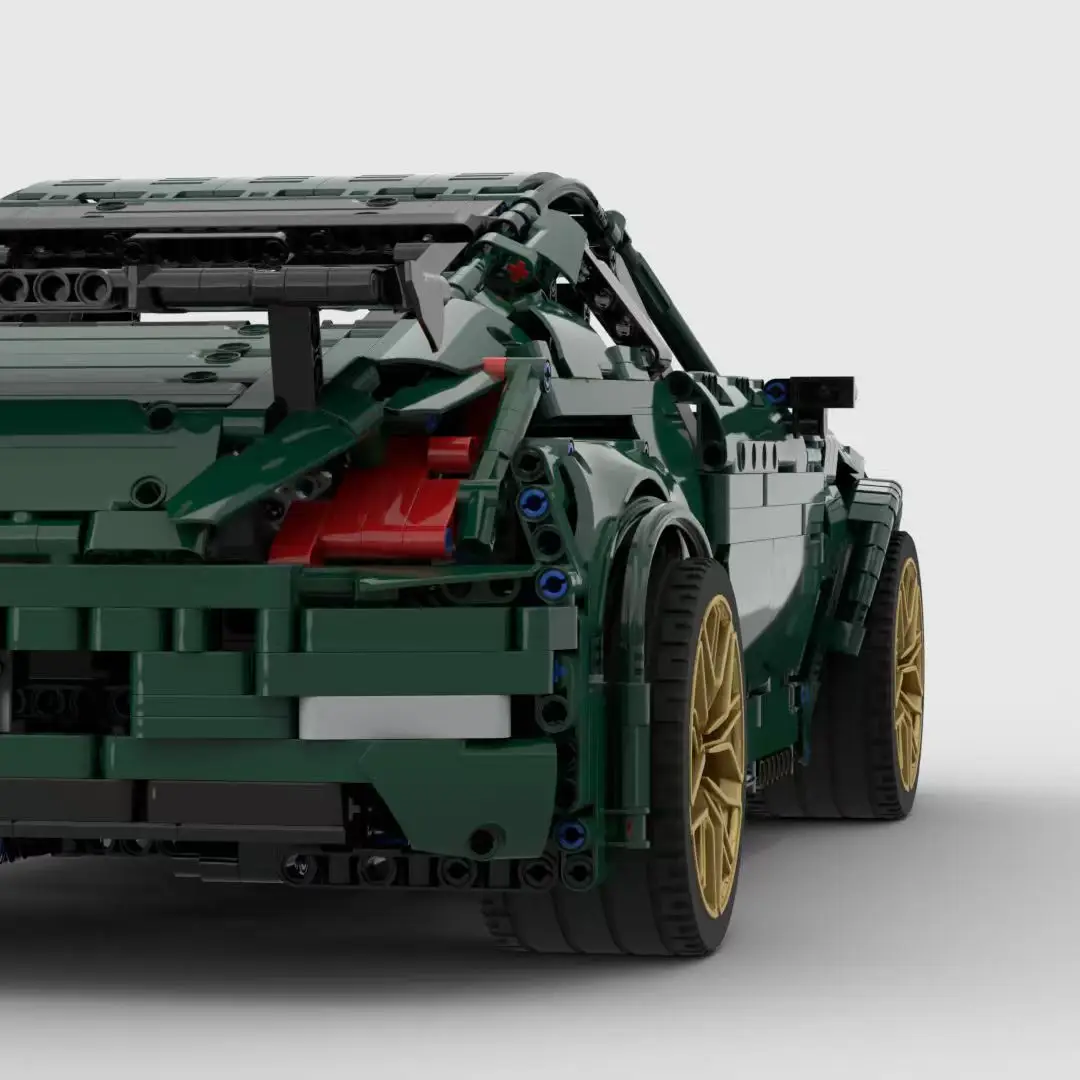 Nuovo tecnico 240Z 1971 Hypercar Racing Car Building Blocks Modello in scala 1:8 Giocattoli per bambini Regali
