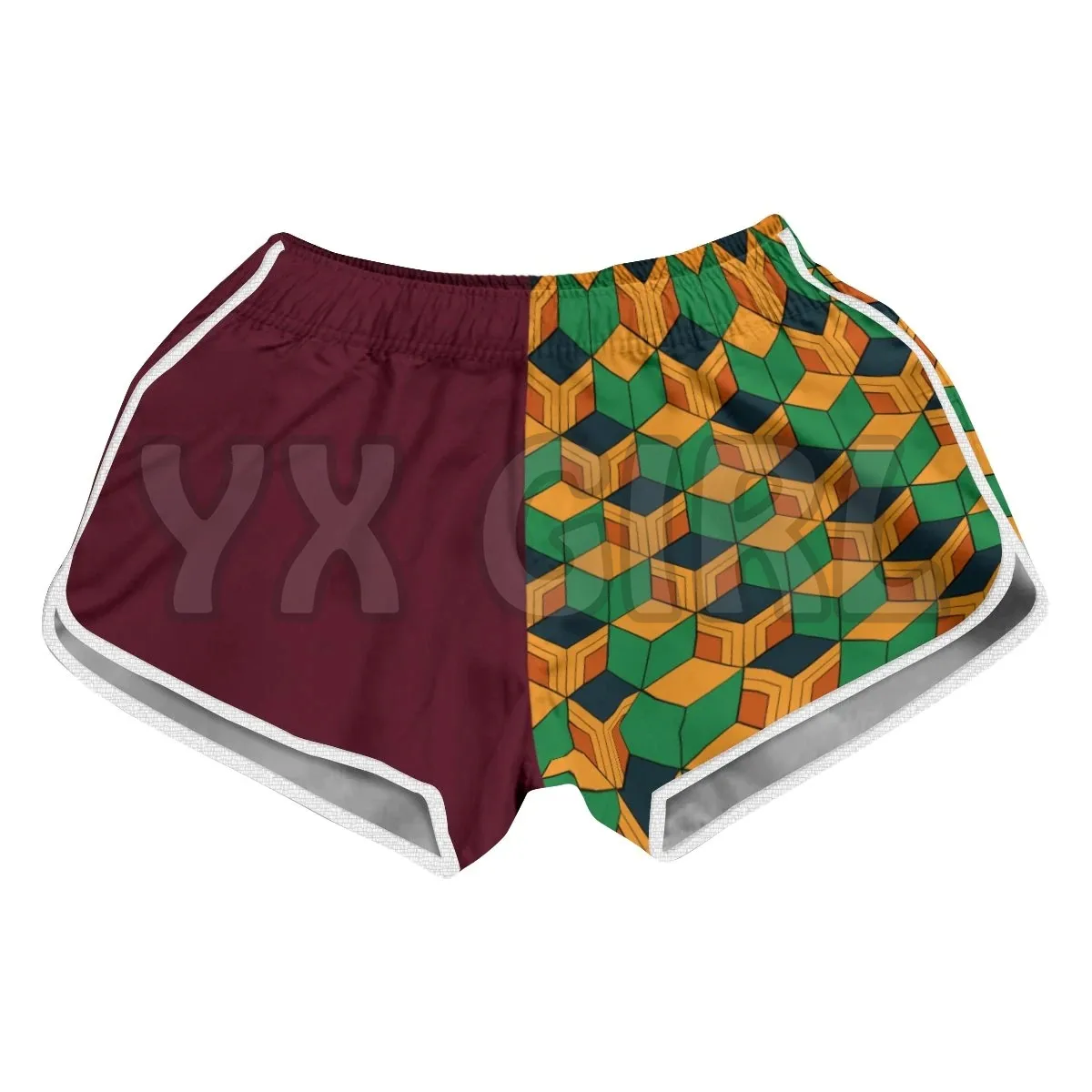 Demon Slayer Giyuu   3D All Over Printed Shorts Quick Drying Beach Shorts Summer Beach Swim Trunks