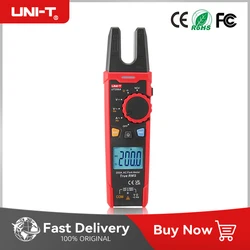 UNI-T Digital Clamp Meter UT256A 200A AC Pliers Ammeter True RMS Amperometric Clamp Voltage Frequency Tester