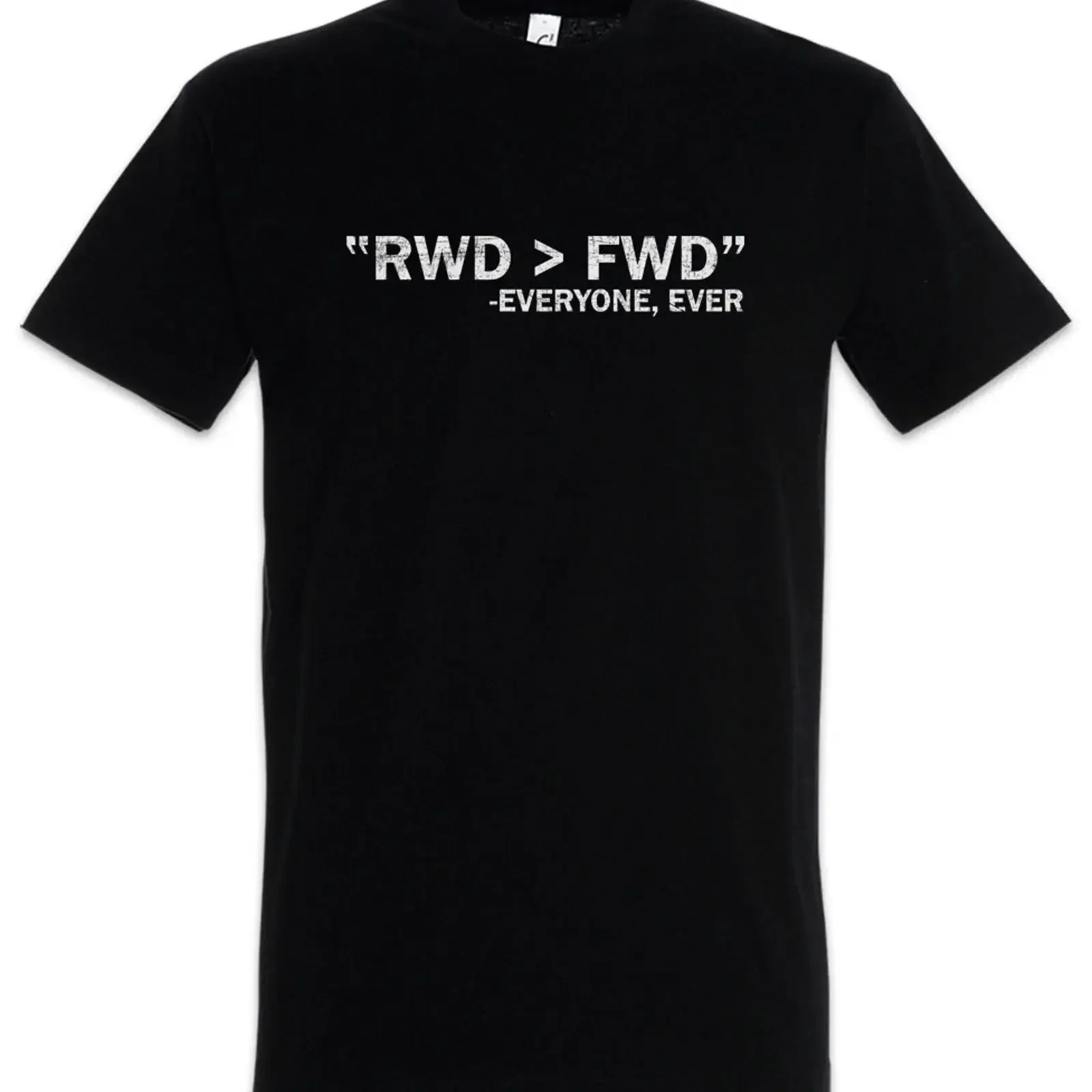 RWD FWD T Shirt Race Racing car Driver Racer Addiction Petrol Head Fun Love vintage Washed streetwear homme