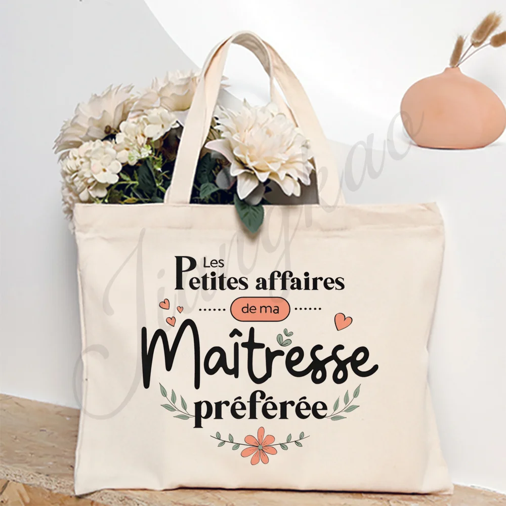 Maitresse Maitre on Vacation Do Not Disturb Printed Tote Bag Travel Shoulder Bags Graduate Teacher's Day Thanks Gift for Teacher - view 6