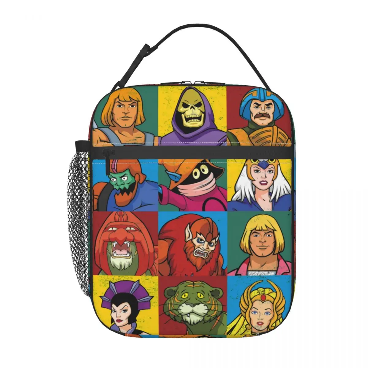 He-Man And Friends Resuable Lunch Box Women Masters of the Universe Cooler Thermal Food Insulated Lunch Bag Children Student