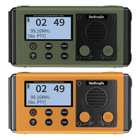 10000mAh Multifunctional DAB FM Radio Solar/Hand Crank Charging Outdoor Solar Radio Survival Radio for Outdoor Emergency Camping