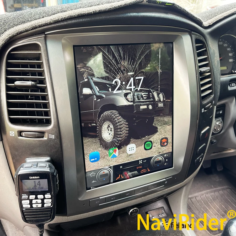 For Lexus LX470 2005 Android Screen Radio GPS Stereo For Toyta Land Crueser 100 LC100 Autoradio Carplay Multimedia Video Player