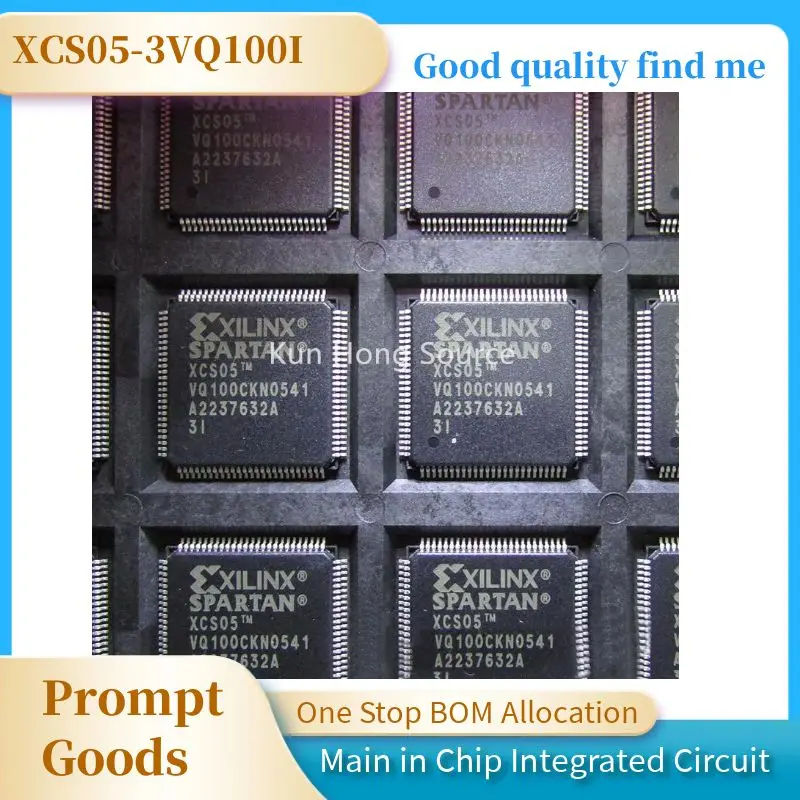 

XCS05-3VQ100I 1pcs, QFP100 FPGA Spartan Family 5K Gates 238 Cells 125MHz 5V 100Pin VTQFP, Original IC Chip ,In Stock