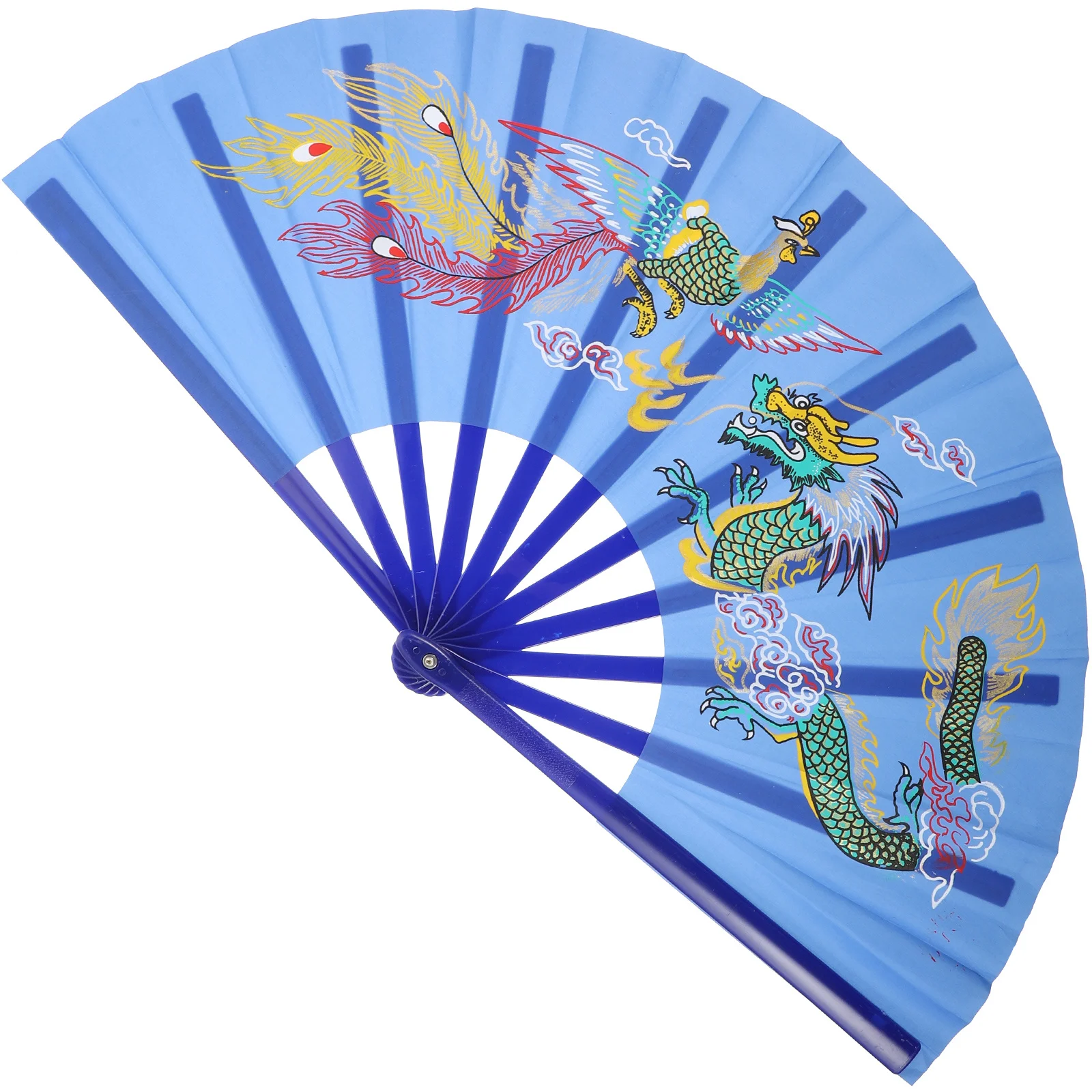 

Tai Chi Fan Traditional Foldable Hand Fan for Martial Sports Dance Use Lightweight Portable Performance