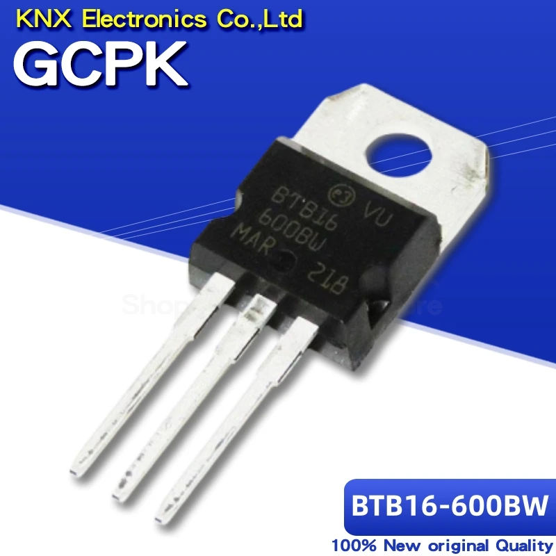 10pcs BTB16-600BW TO220 BTB16-600 TO-220 BTB04-600SL BTB04-600 BTB10-800BW BTB10-800 BTB12-600C BTB12-600 BTB16-700SW BTB16-700