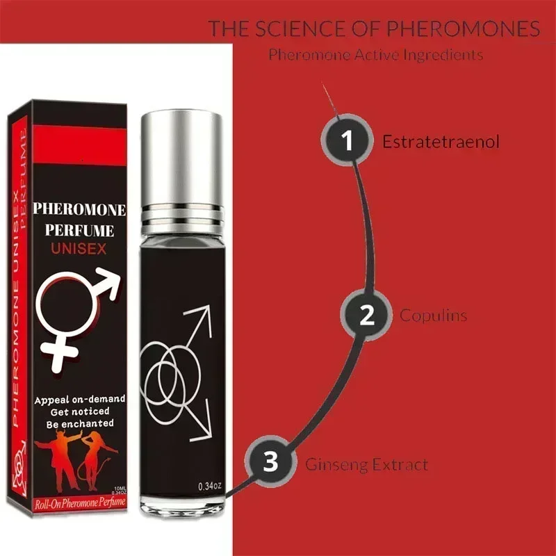 Olejek z feromonami dla mężczyzny, aby przyciągać kobiety Perfumy Body Essential Sexually Stimulating Flirtation Oil Sexy Long Lasting Flirtation