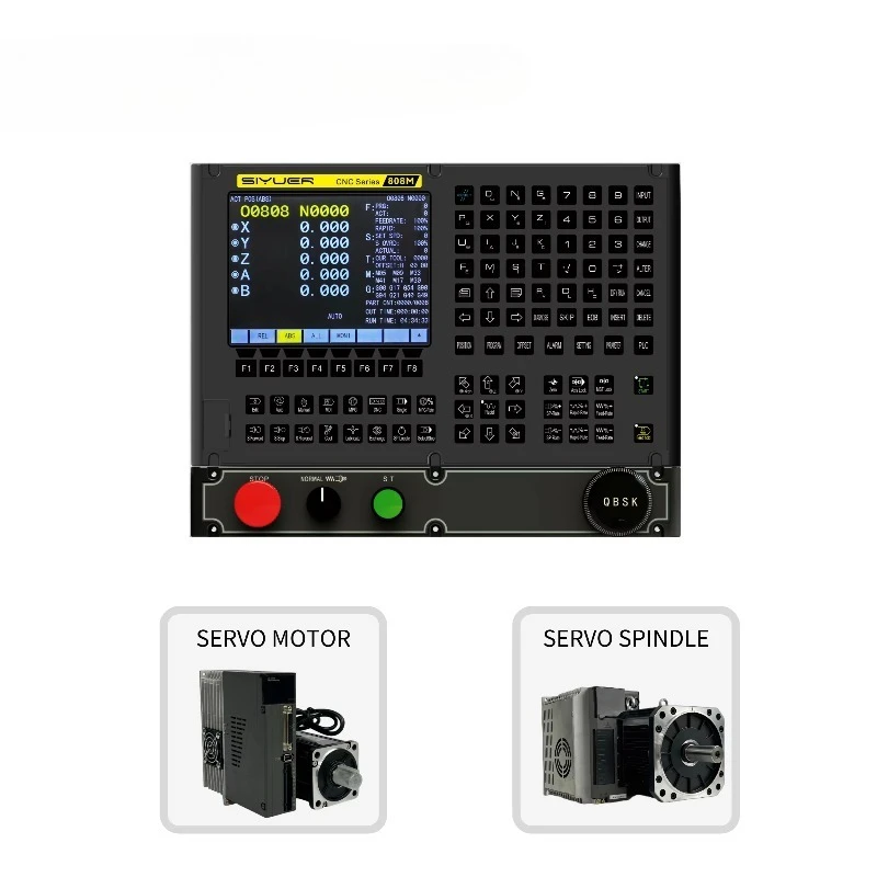 CNC servo controller 3-axis machine PLC