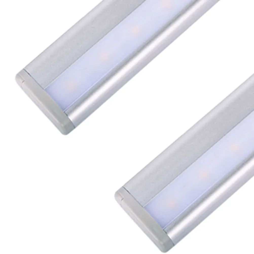 

3 pcs Motion Sensor Light For Closet Cabinet 10-Bead Bright Strip Adhesive Magnetic Cabinet Lighting Night Lamp