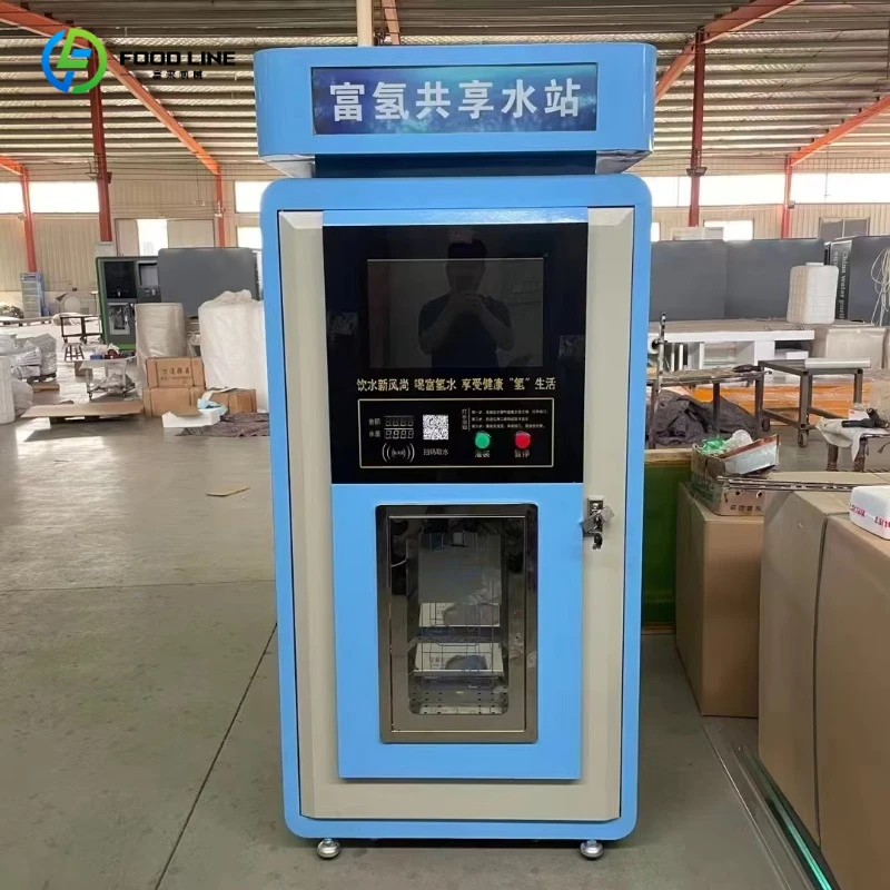 Purified Water Vending Machine Water Refill Station Automatic Bottle Filling Multiple Payment Modes for Business FL Customized
