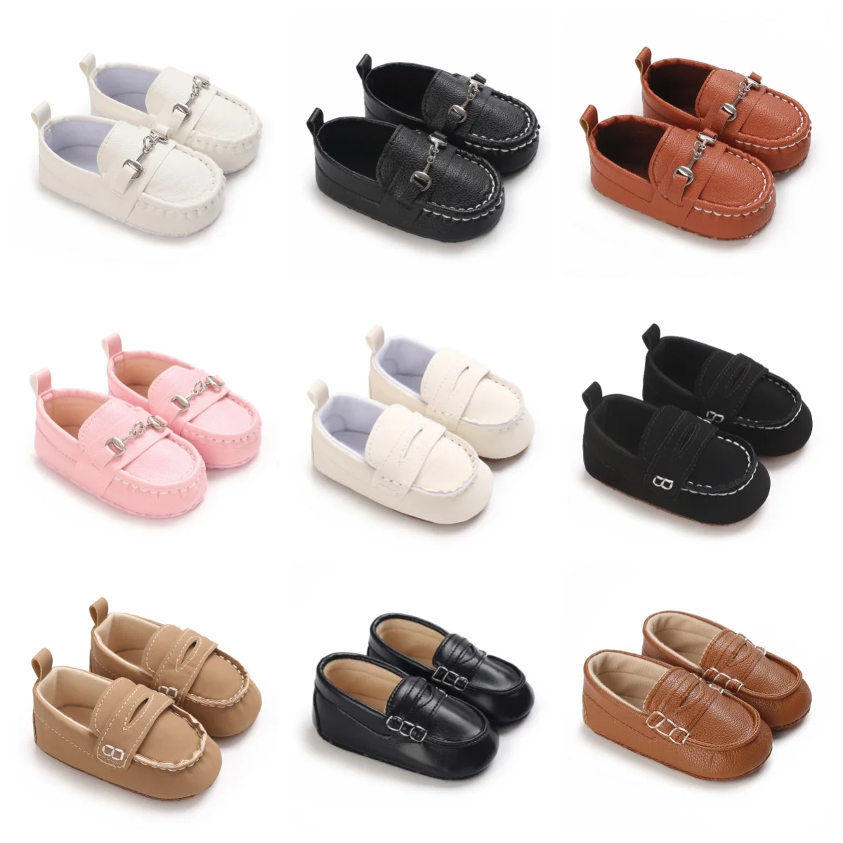 Spring and summer fashion trend versatile cloth shoes, comfortable soft soled baby walking shoes suitable for 0-18 months old