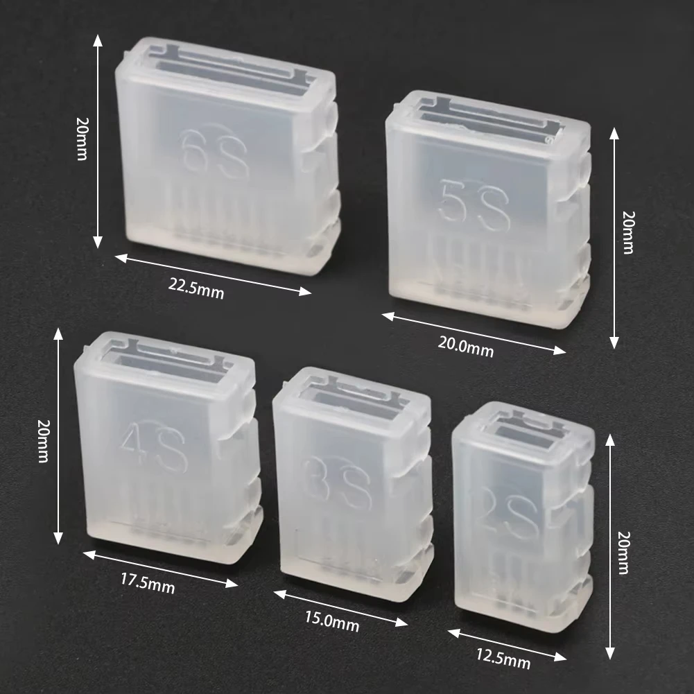 20Pcs/Lot 2S 3S 4S 5S 6S JST-XH Balance Plug Savers AB Clip Lipo Battery Balance Head Protection for RC Car Airplane Boat Parts