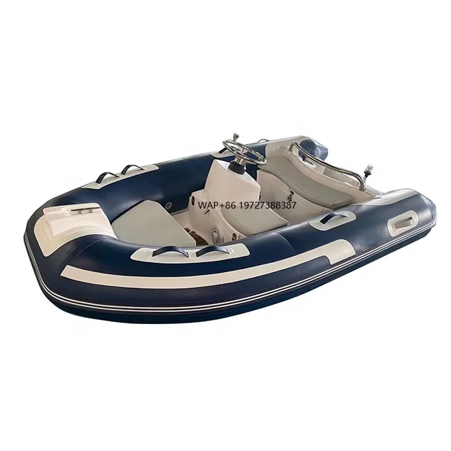 10ft Mini RIB300 Orca Hypalon/PVC Semi Rigid Fiberglass RIB Inflatable Tender Boat for Sale