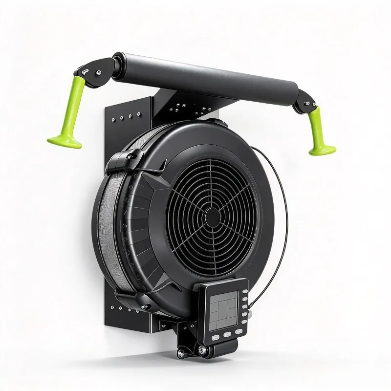 Indoor Wall Mounted Simulated Ski Machine Home Fitness Trainer Ski Simulation Equipment for Household Aerobic Training
