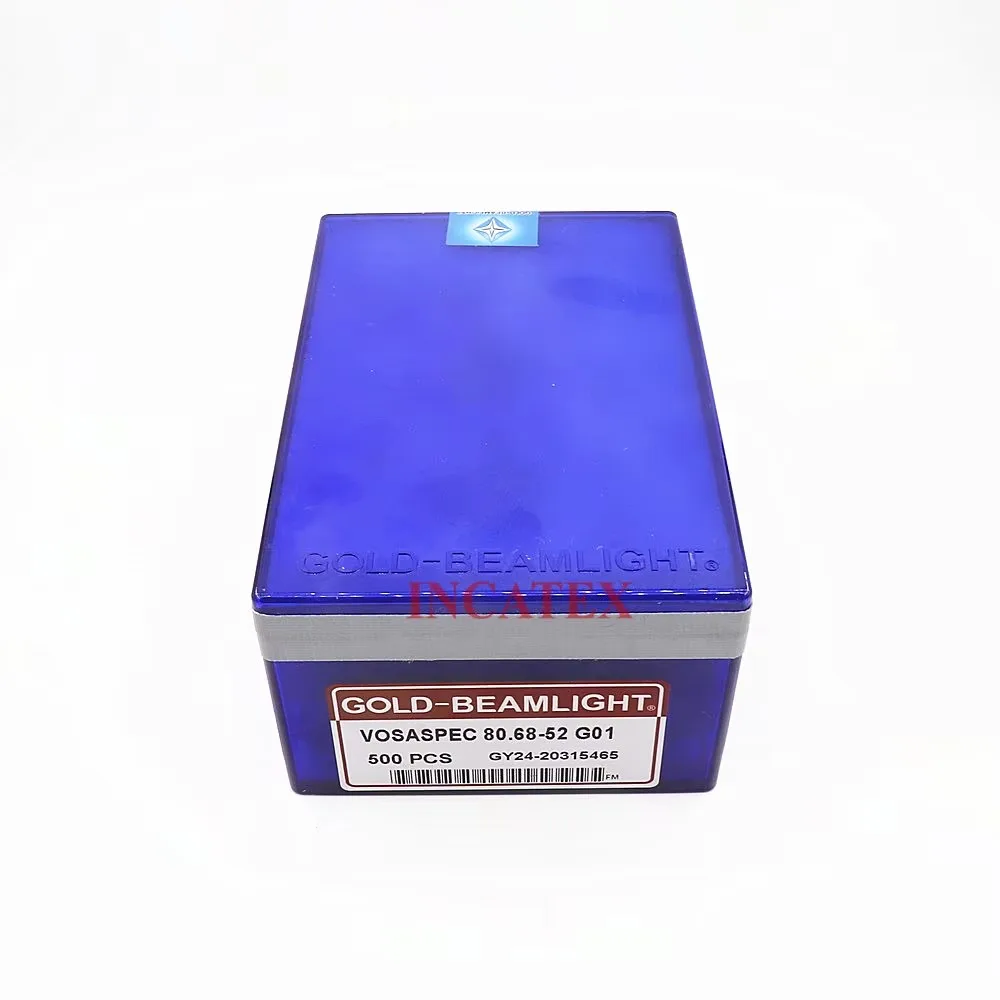500 Pcs Genuine Gold Beamlight Knitting Needles VOSASPEC 80.68-52 G01 For SHIMA SEIKI Chinese Knitting Machine 16G Needle