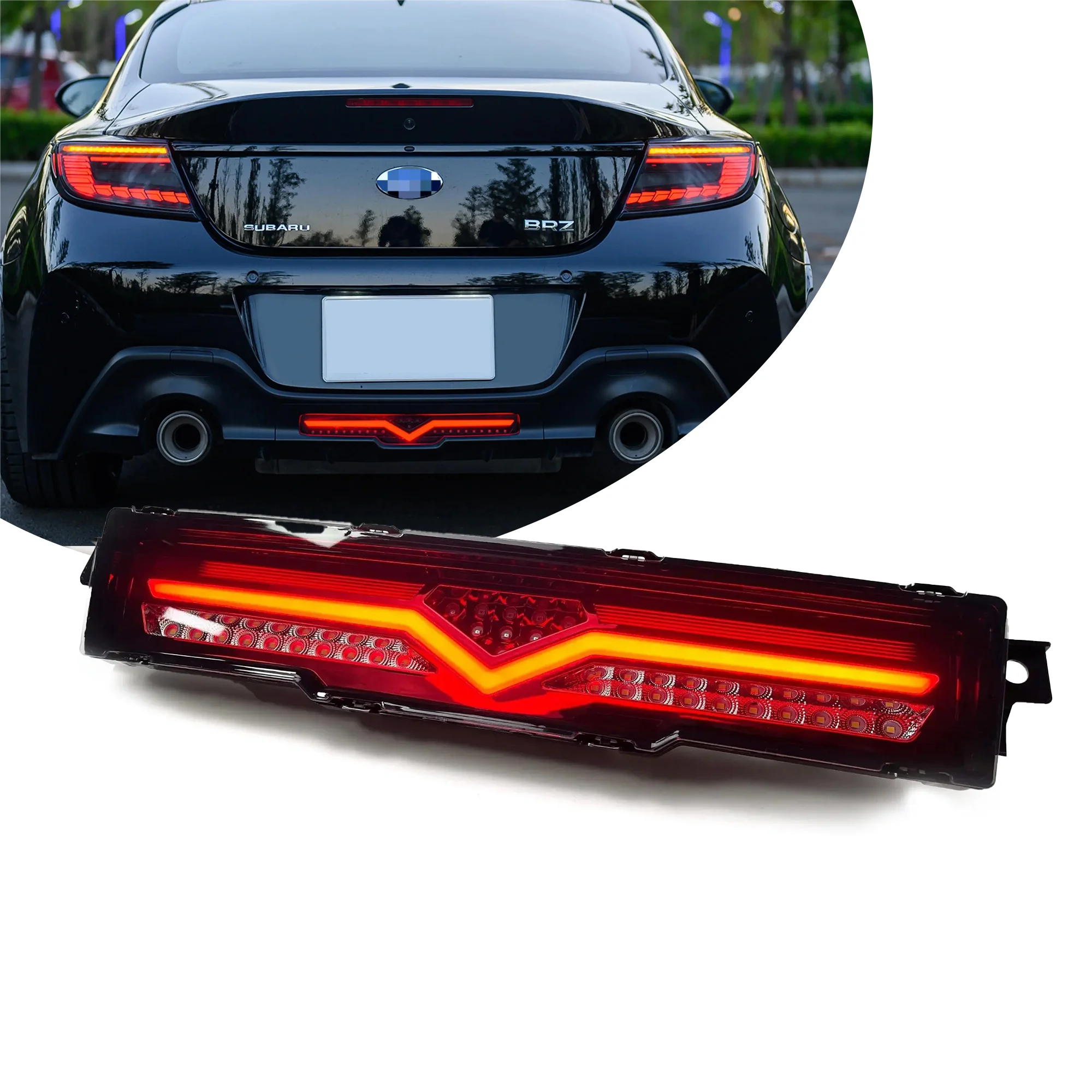 

LED Fog lamp for Toyota GR86 & Subaru Brz ZD8 2021-2023 Car Rear Brake Lamp Bumper Light Assembly